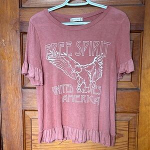 Altar'd State Rust Graphic Tee